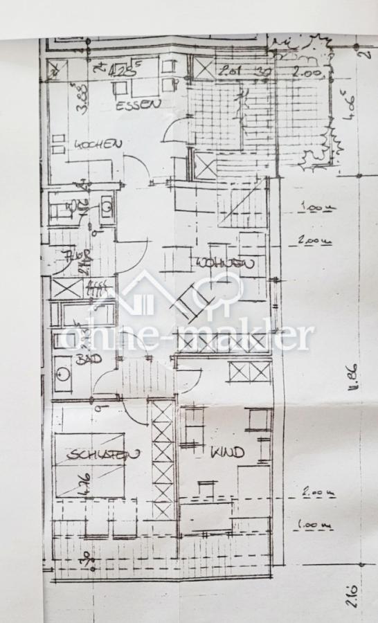 Grundriss 2.OG 3. Zimmer