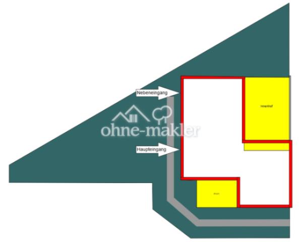 weiß = Hausf. - grün = Garten
