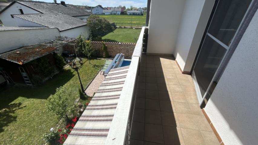 Balkon zum Garten