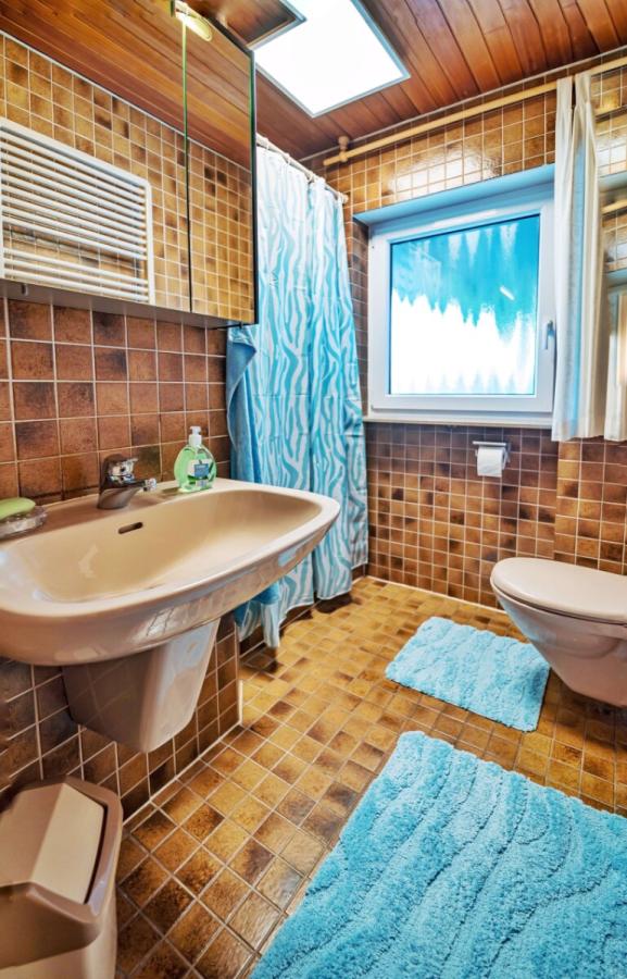 Gäste-WC mit Dusche (EG)