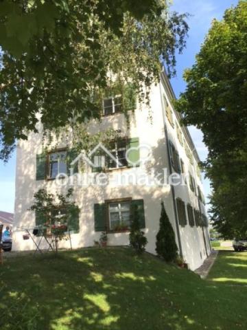 Seitenansicht vom Haus 