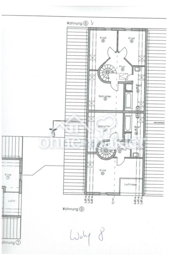 Grundriss OG Whg 8