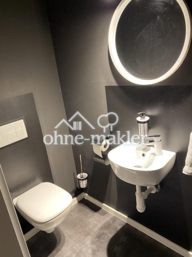 Stylische Toilette