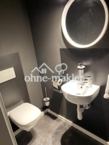 Stylische Toilette
