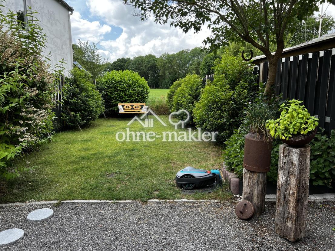 Ruhig gelegener Garten