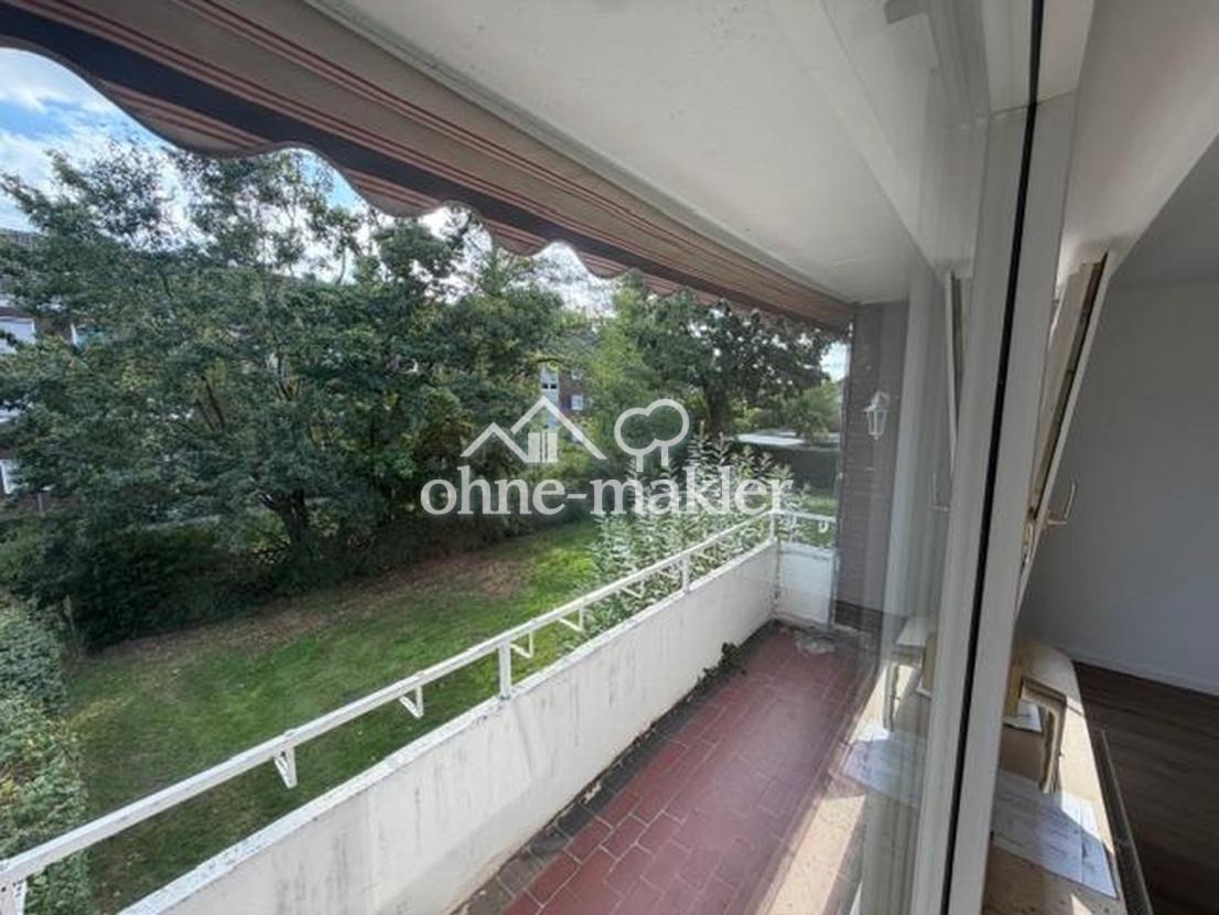 Blick vom Balkon