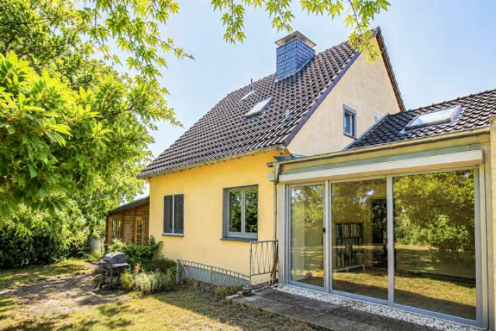 Haus Rückansicht