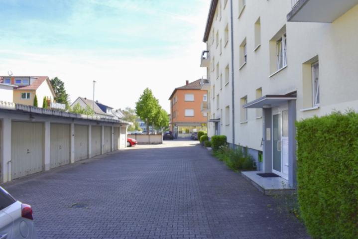 Hofansicht Eingänge