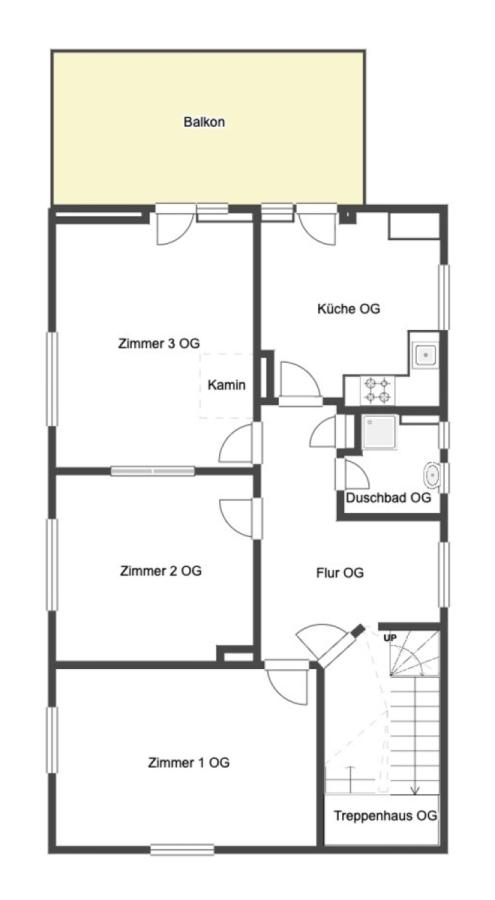 Grundriss 1. Obergeschoss