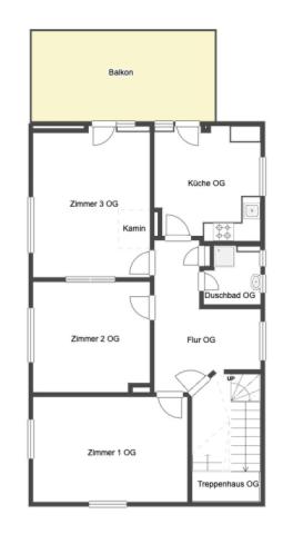 Grundriss 1. Obergeschoss