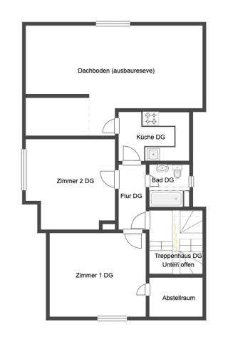 Grundriss Dachgeschoss