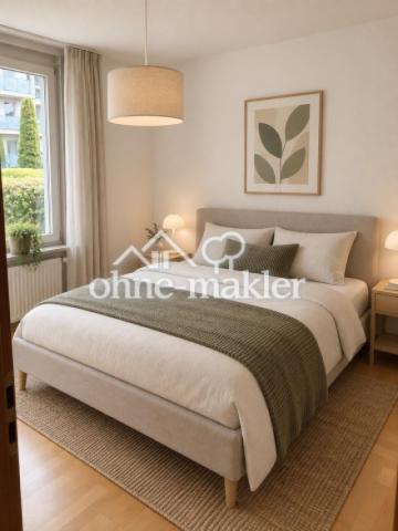 KI Schlafzimmer Fenster
