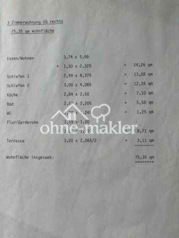 Übersicht qm