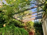 Glasüberdachte Terrasse