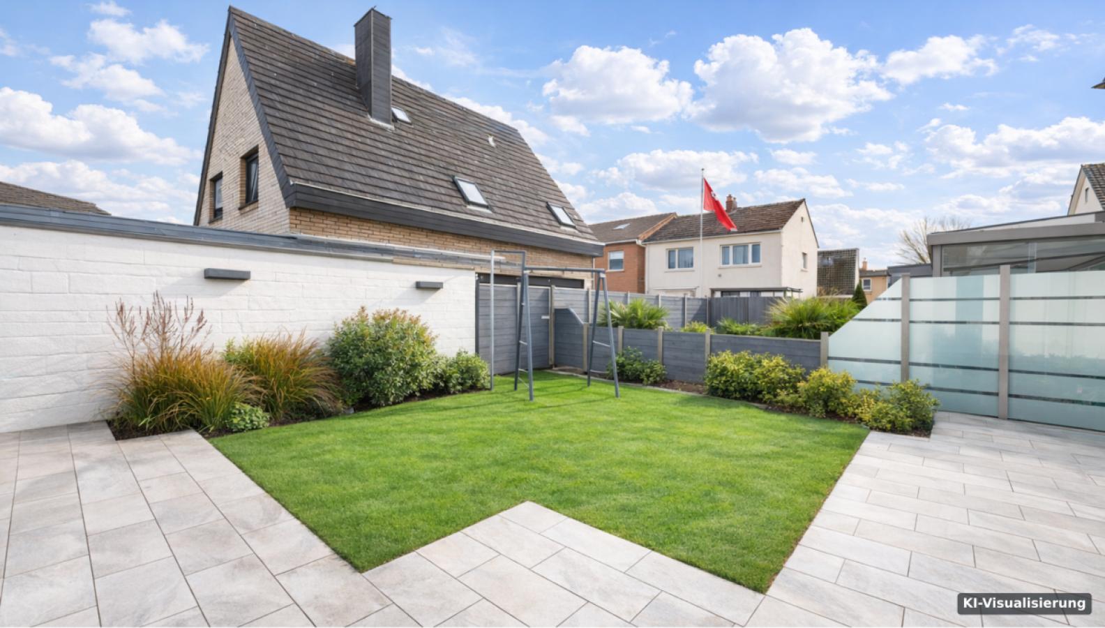 KI-Visualisierung – Garten