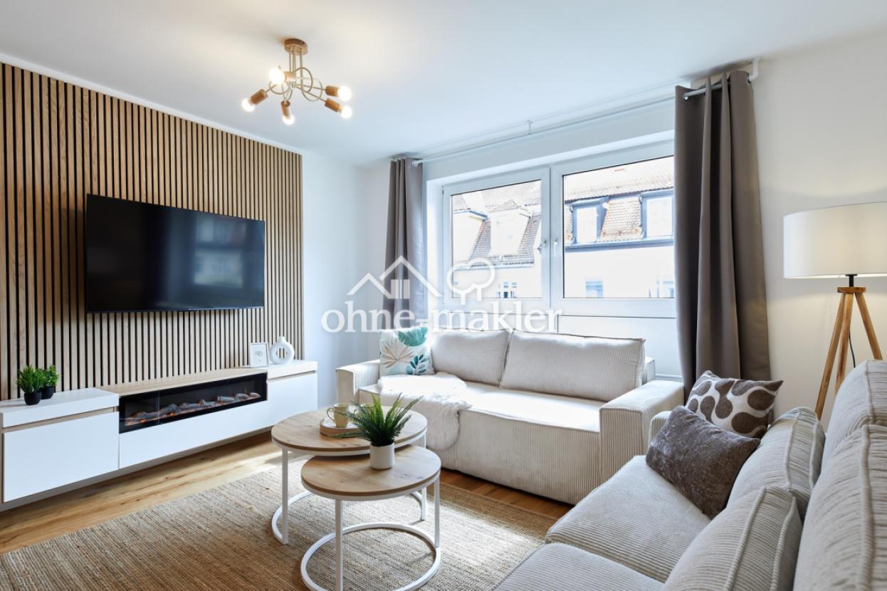 Couchbereich + Schlafsofa