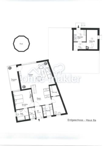 Grundriss Haus 8A u.Keller