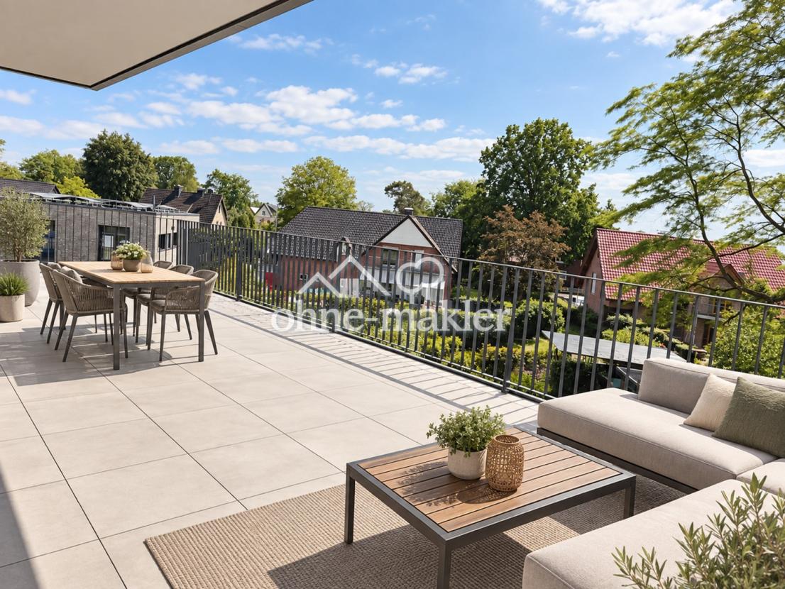 Dachterrasse  (KI-generiert)