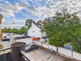 Blick vom Balkon