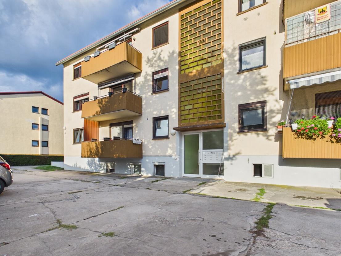 Balkon nach Westen
