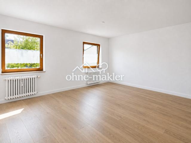 Wohnzimmer renoviert