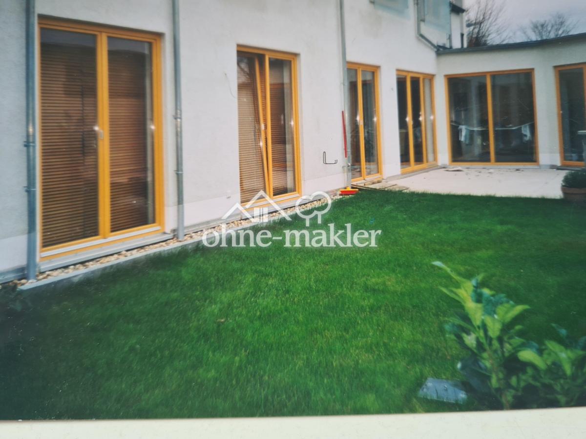Ansicht der Wohnung aus dem Ga