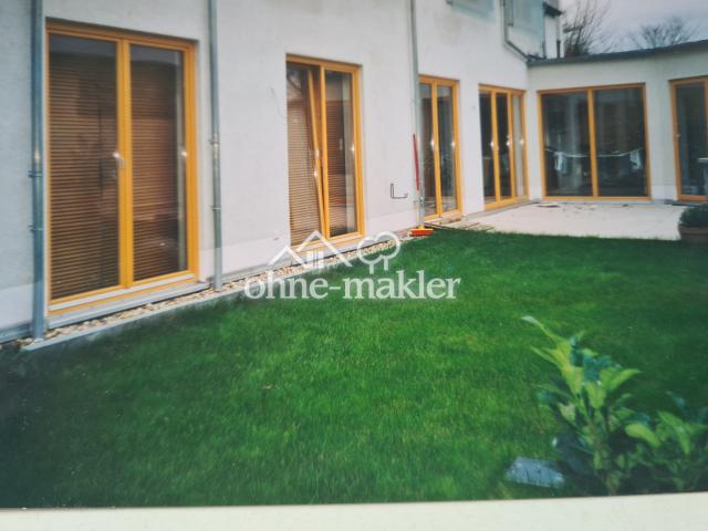 Ansicht der Wohnung aus dem Ga
