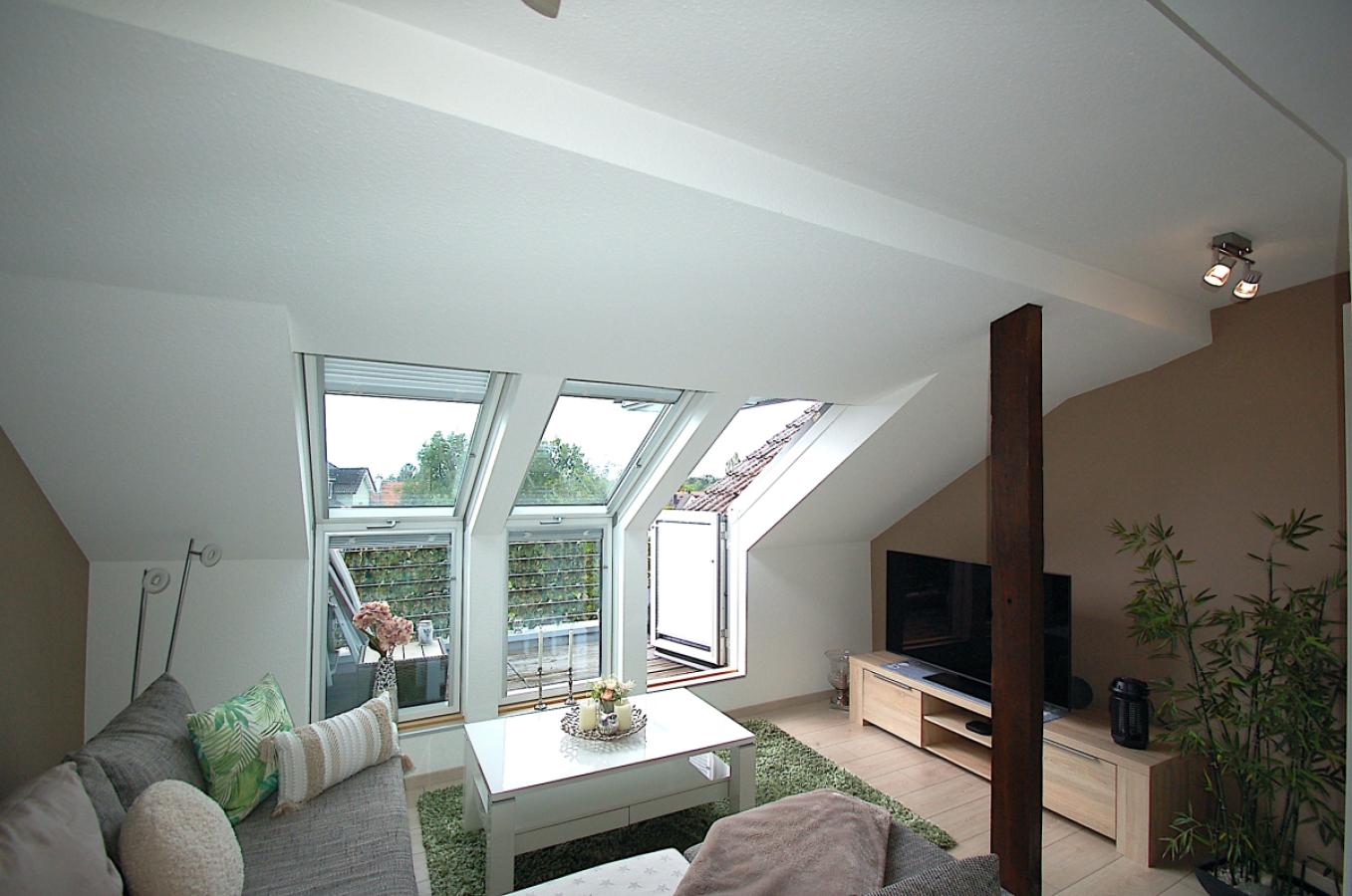 Wohnzimmer Dachgeschoss
