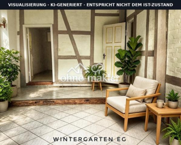 Wintergarten (KI visualisiert)