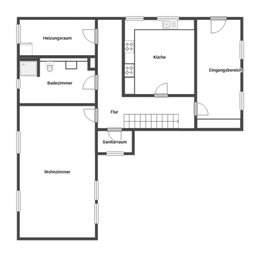 Grundriss Skizze EG