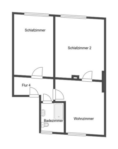 Grundriss Skizze 1.OG