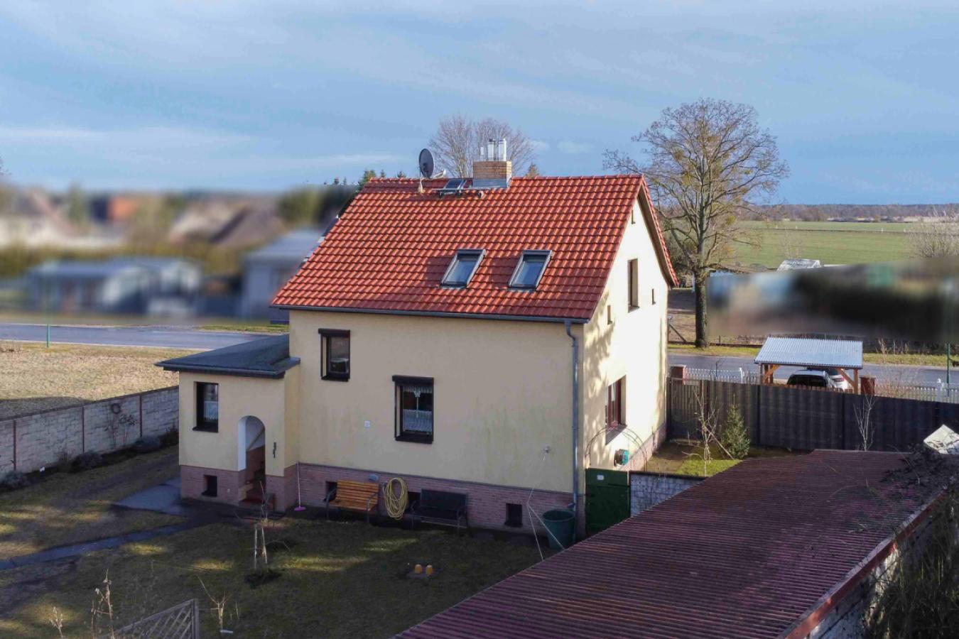 Ansicht Rückseite (Nordwest)