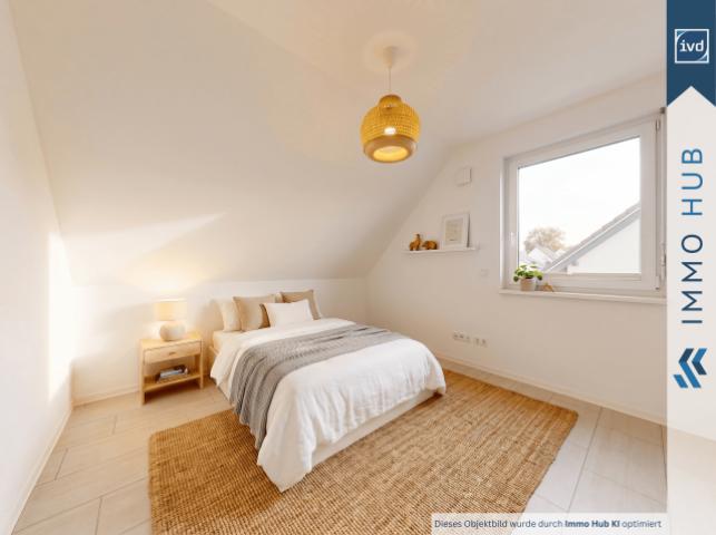 Schlafzimmer 2 gestaged
