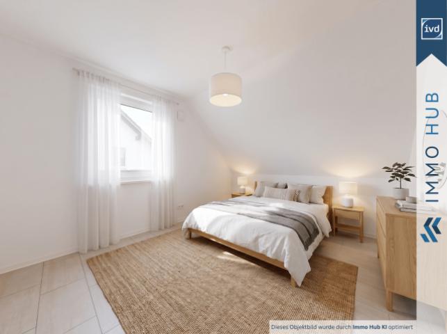 Schlafzimmer 3 gestaged