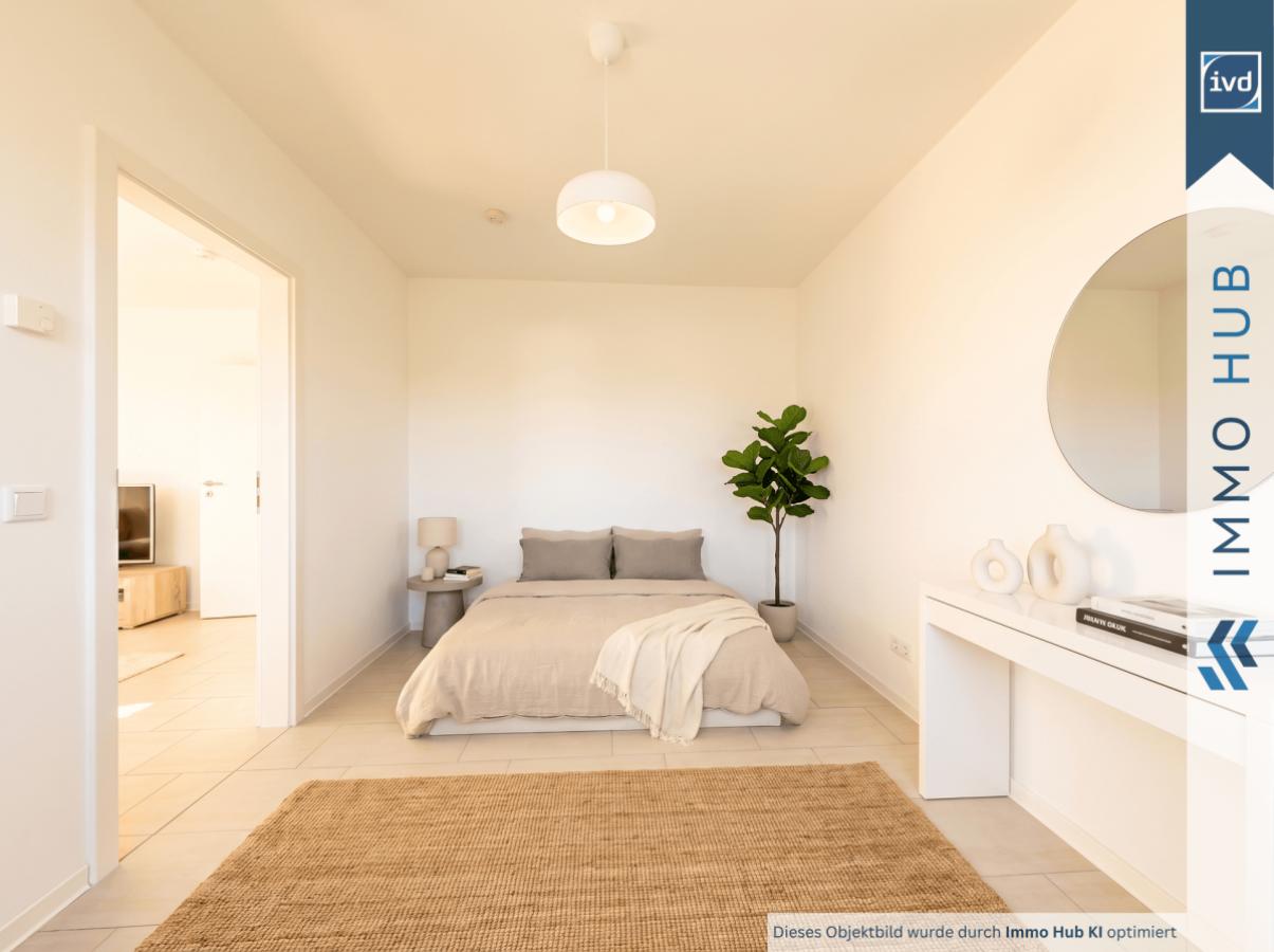 Schlafzimmer 4 gestaged