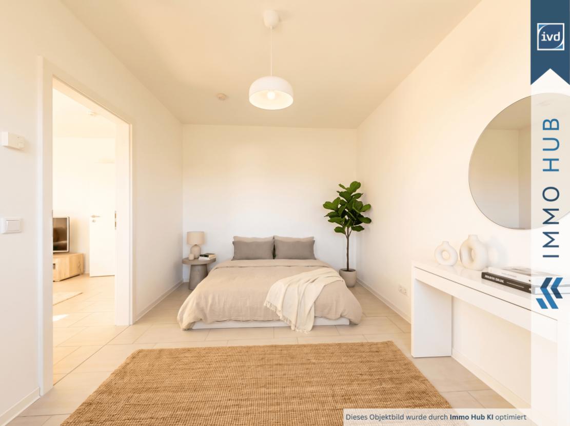 Schlafzimmer 4 gestaged