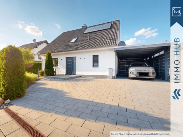 Einfahrt und Carport