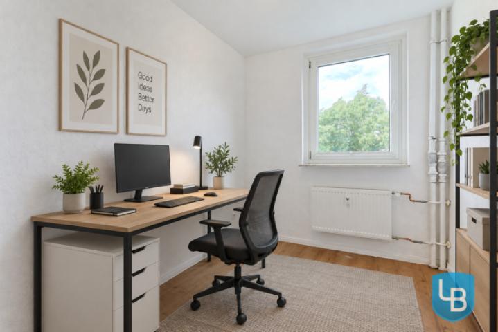 Hier könnte ihr Arbeitszimmer entstehen