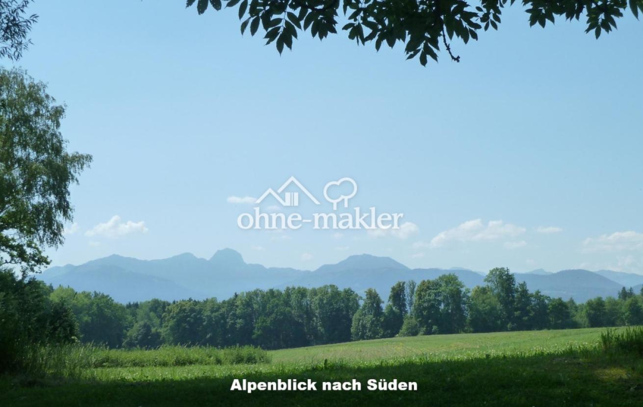 Alpenblick nach Süden