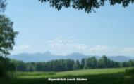 Alpenblick nach Süden