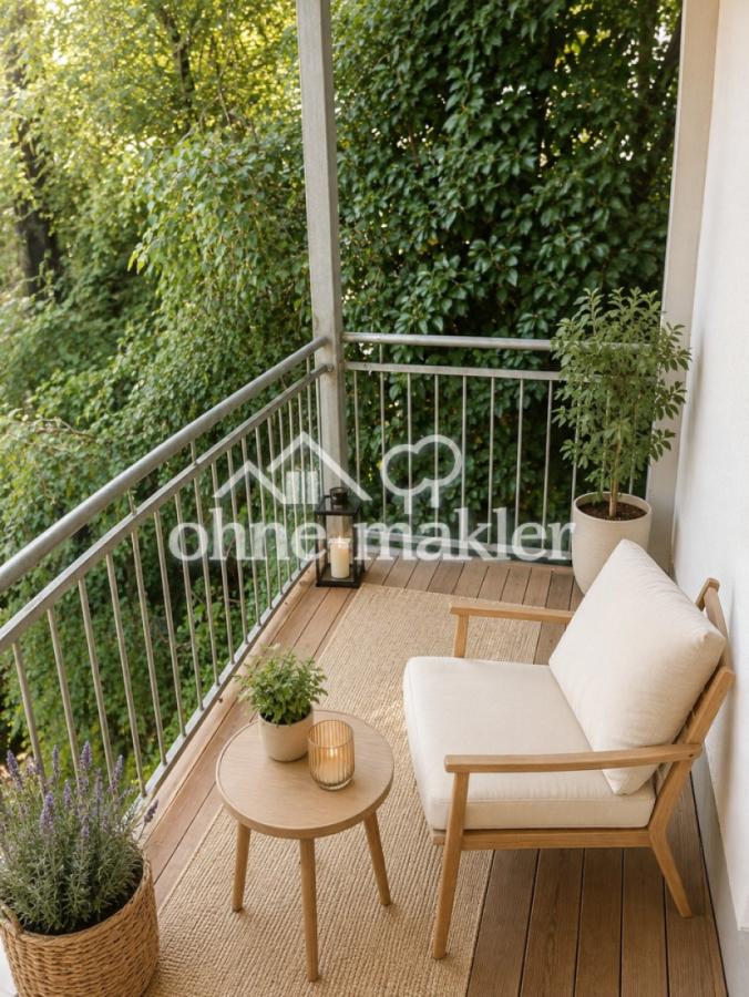 Balkon  KI generiert