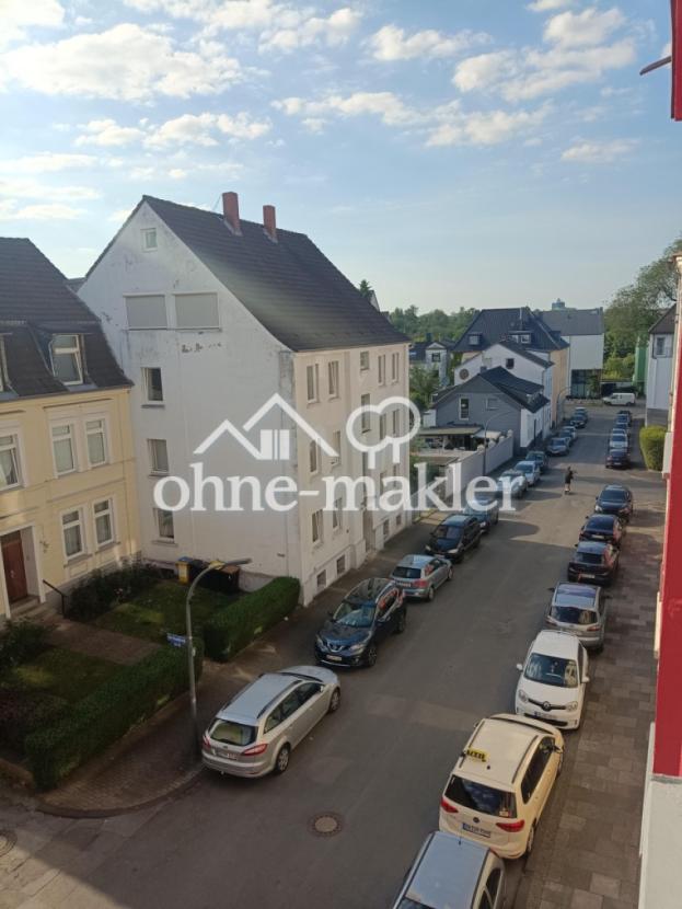 Ausblick zur Straßenseite