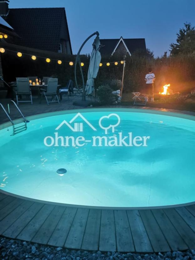 Grillabend am Pool