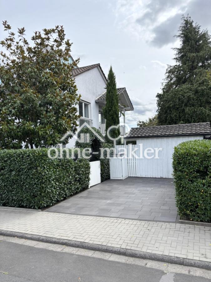 Westseite, mit 1. Gartenhütte