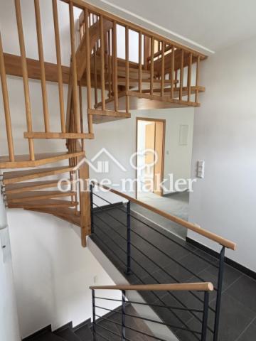 Treppe zu Dachgeschoss