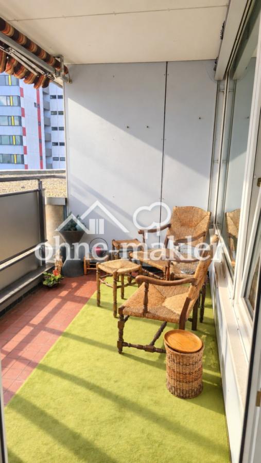 Balkon mit Ausblick