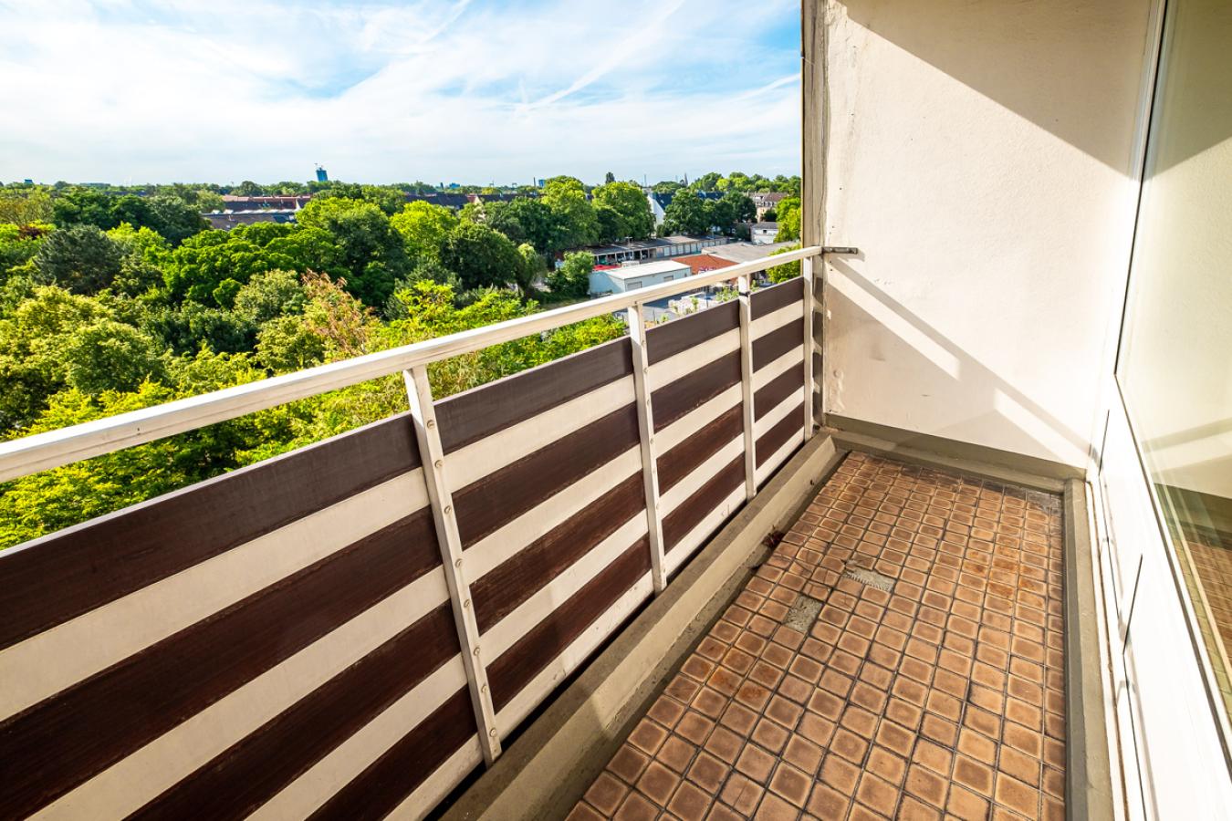 Entspannen auf dem Balkon