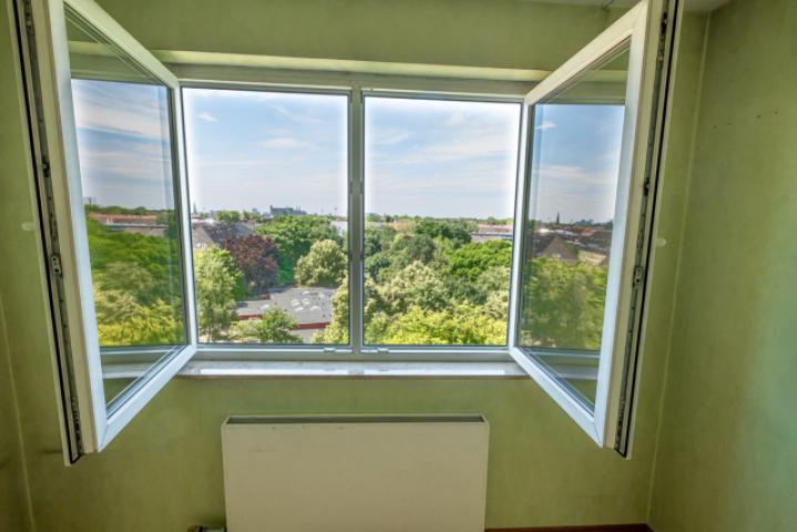 Ausblick aus dem Schlafzimmer