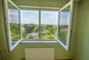 Ausblick aus dem Schlafzimmer