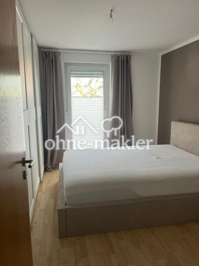 Blick in das Schlafzimmer